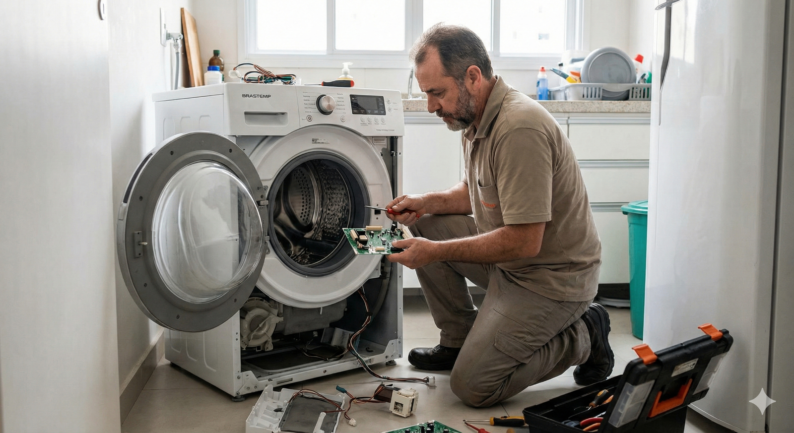 Máquina de Lavar Brastemp - Serviço de assistência técnica em Maringá